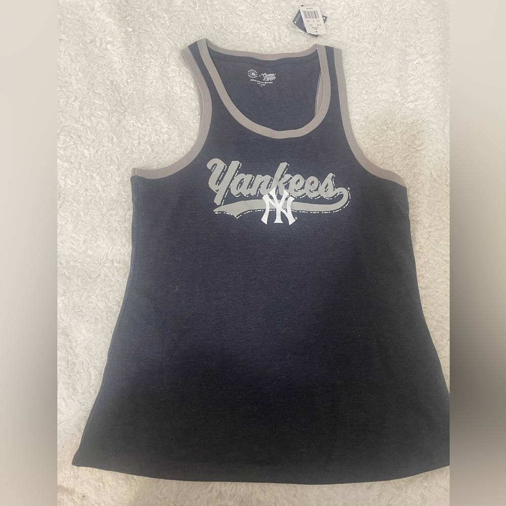 Yankees Navy Tank Top